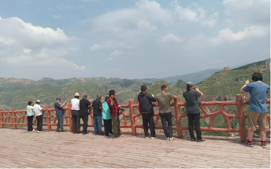 “走遍中国”采风黄河古渡口:赏当然胜景,寻黄河文脉